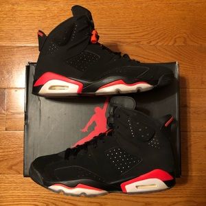 Nike Air Jordan 6 2019 Black Infrared Men Size 11
